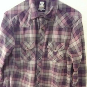 Route 66  flannel shirt EUC